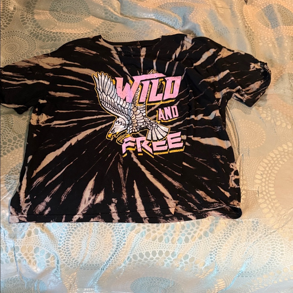 Wild and Free Tie-Dye T-Shirt